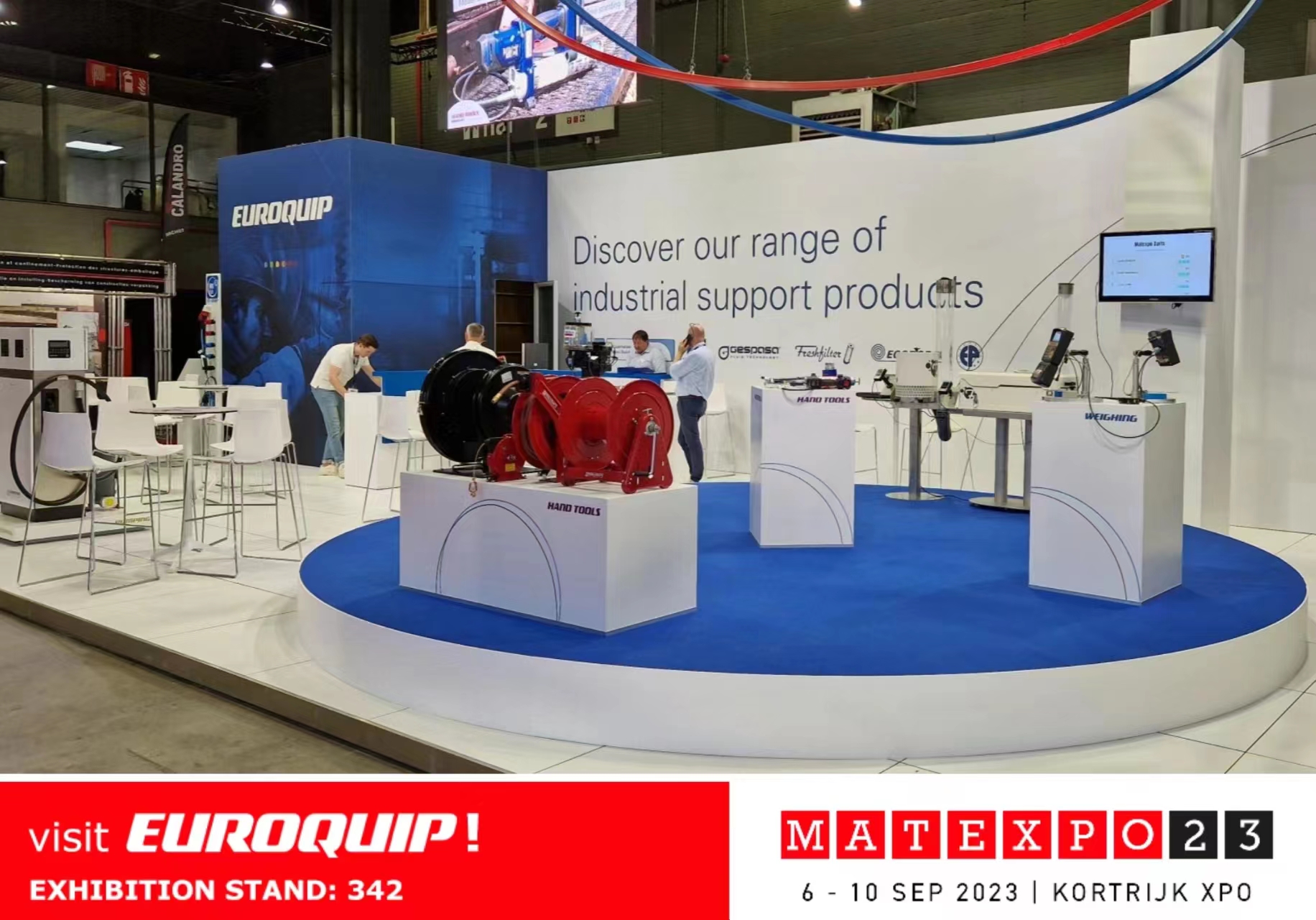 第40屆比利時(shí)建筑設(shè)備貿(mào)易博覽會(huì)-REELARAFT×EUROQUIP×MATEXPO